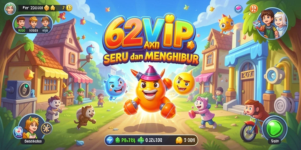 Tangkapan layar utama dari gameplay seru 62VIP di kategori Arcade.