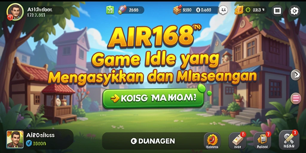 Menampilkan gameplay yang seru dan mengasyikkan dari AIR168.