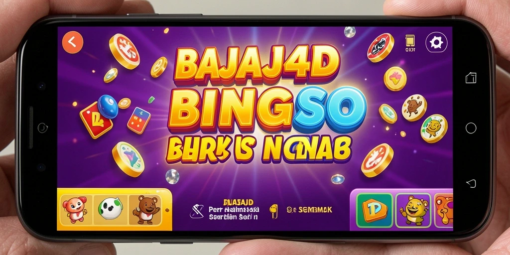 Screenshot gameplay seru BAJAJ4D yang menunjukkan momen menang Bingo.