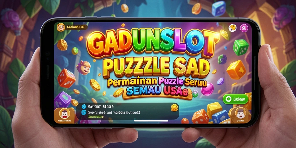 Tampilan gameplay yang menantang di GADUNSLOT dan penuh warna.