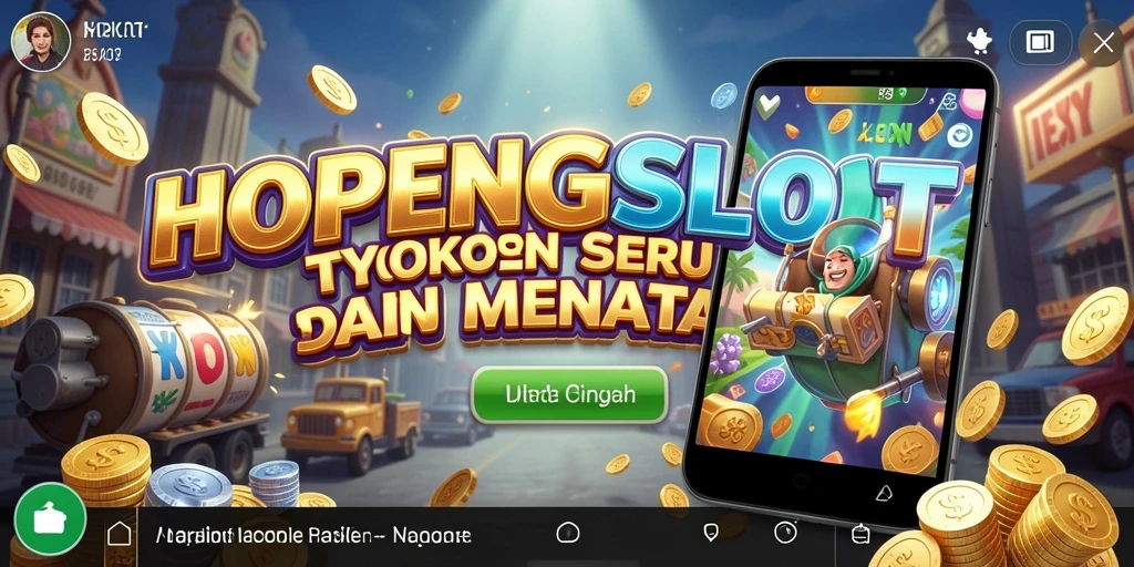 Tampilan gameplay HOPENGSLOT yang penuh strategi Tycoon.