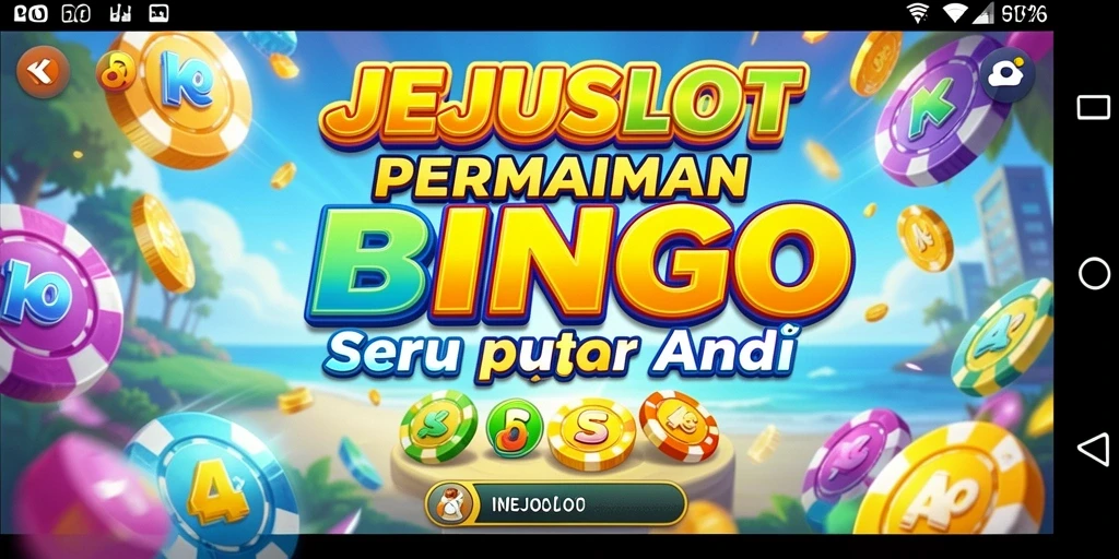Tampilan gameplay seru di JEJUSLOT dengan pemain bersaing di Bingo.