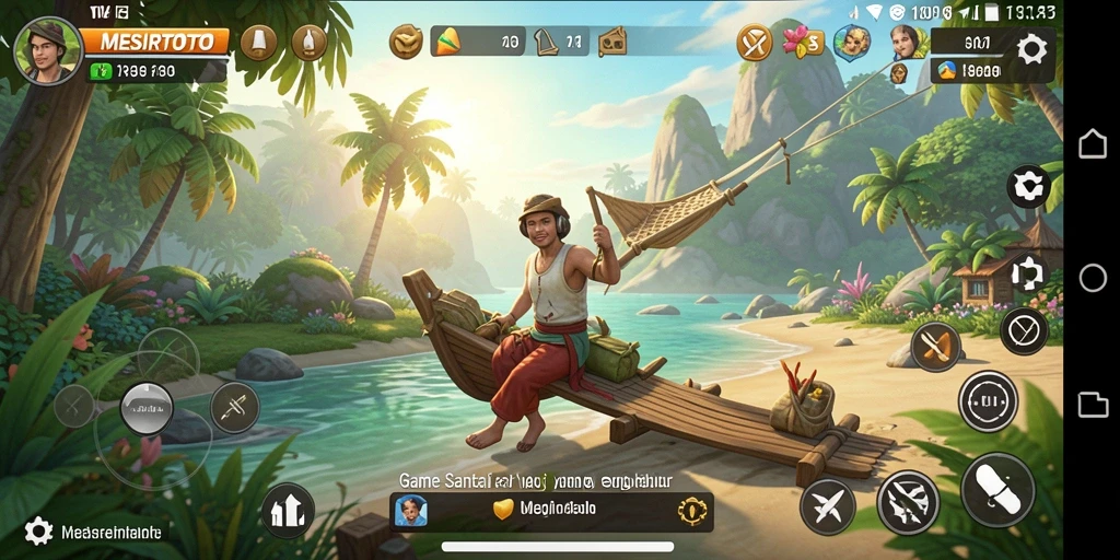 Screenshot gameplay <strong>MESIRTOTO</strong> yang menampilkan keseruan bermain sambil bersantai.