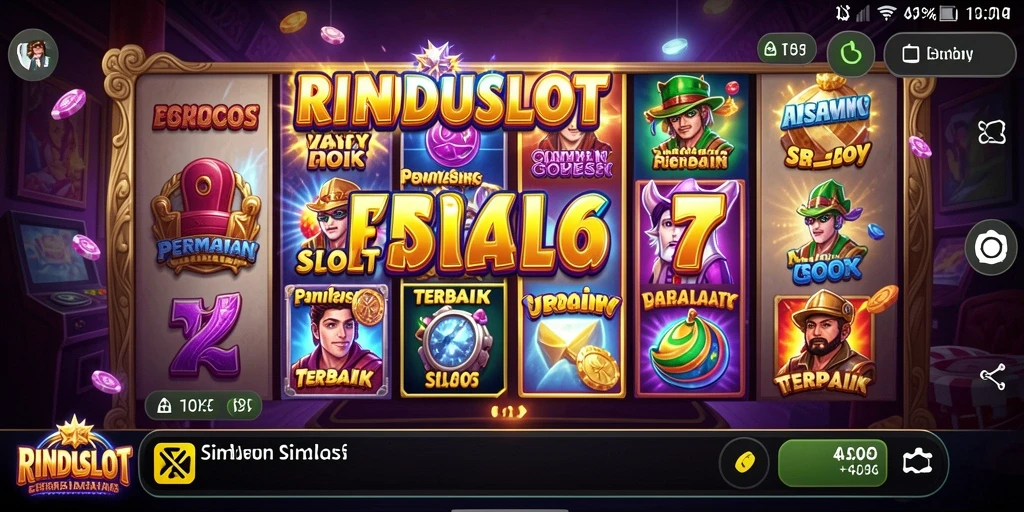Tampilan menarik dari gameplay RINDUSLOT yang mengasyikkan.