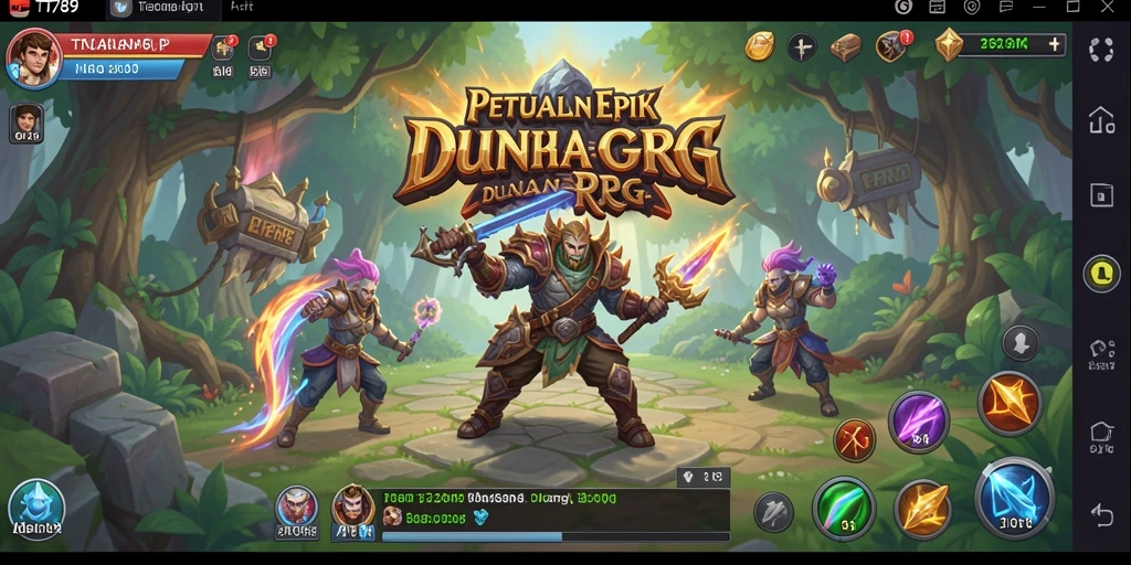 Screenshot gameplay TT789 menampilkan aksi pertempuran yang mendebarkan.