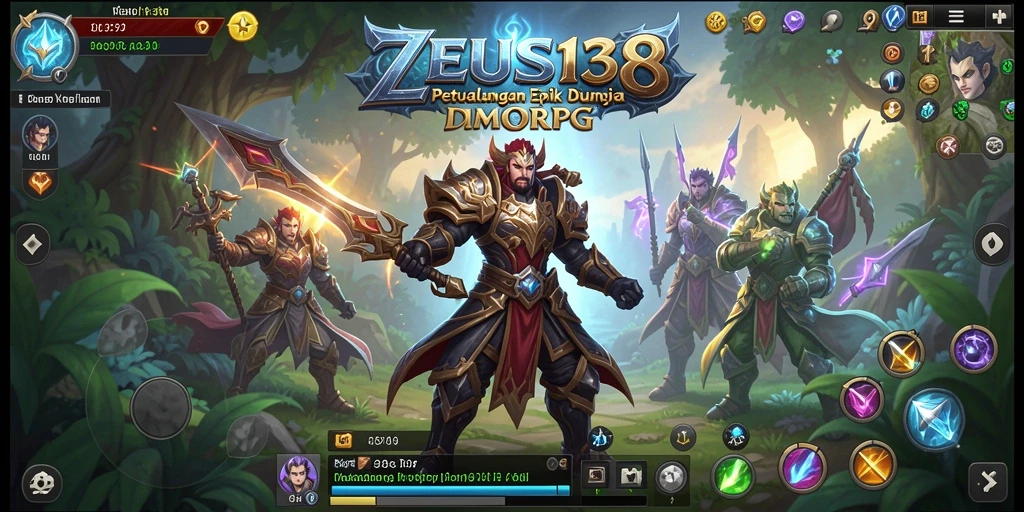 Tangkapan layar gameplay ZEUS138 menunjukkan aksi pertempuran yang mendebarkan.